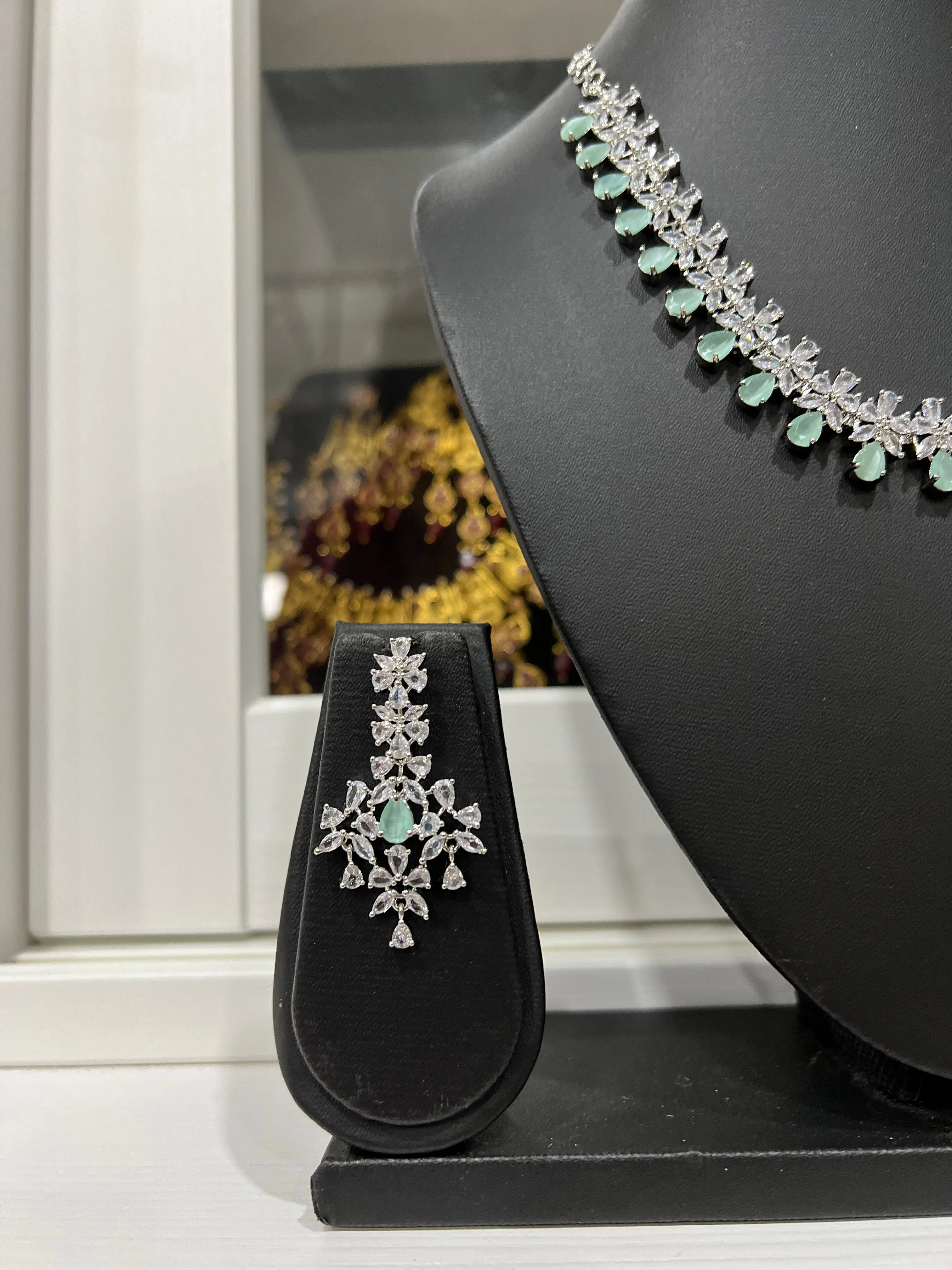 CZ Necklace Set