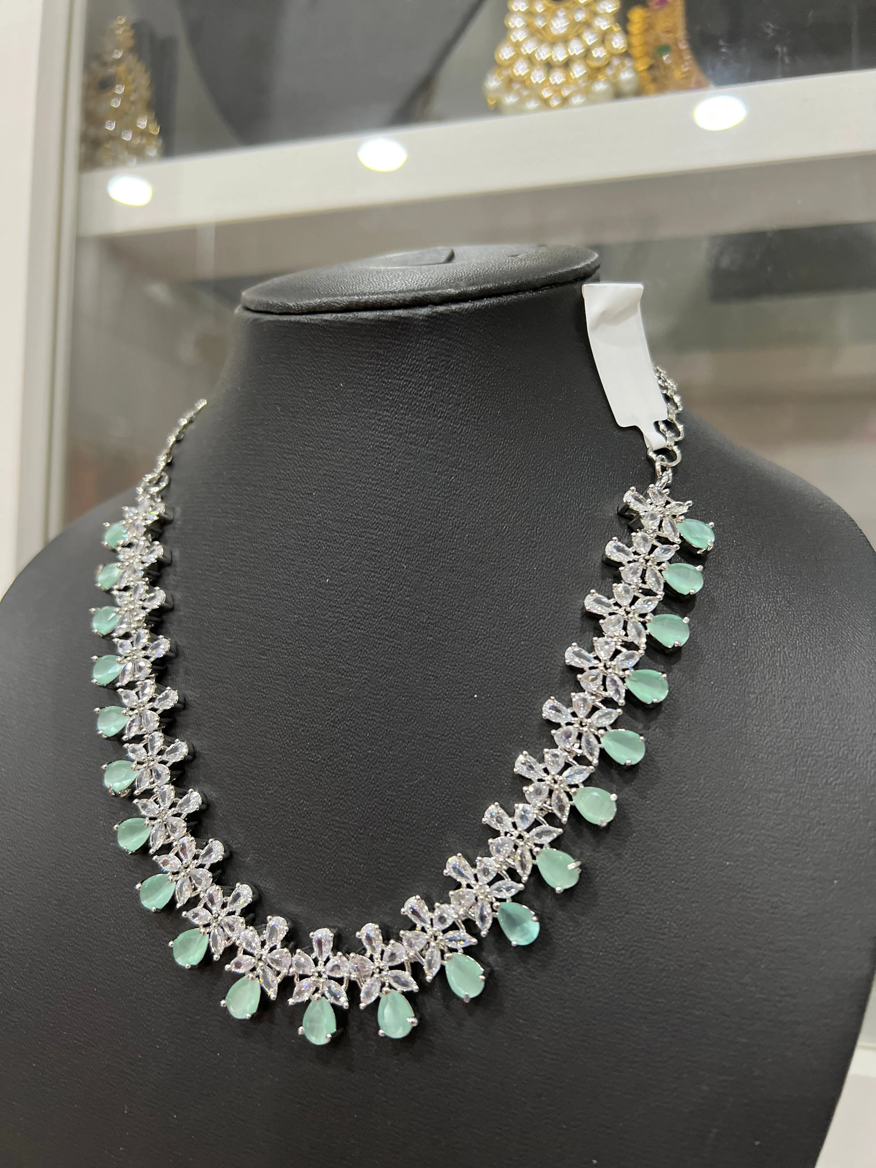 CZ Necklace Set