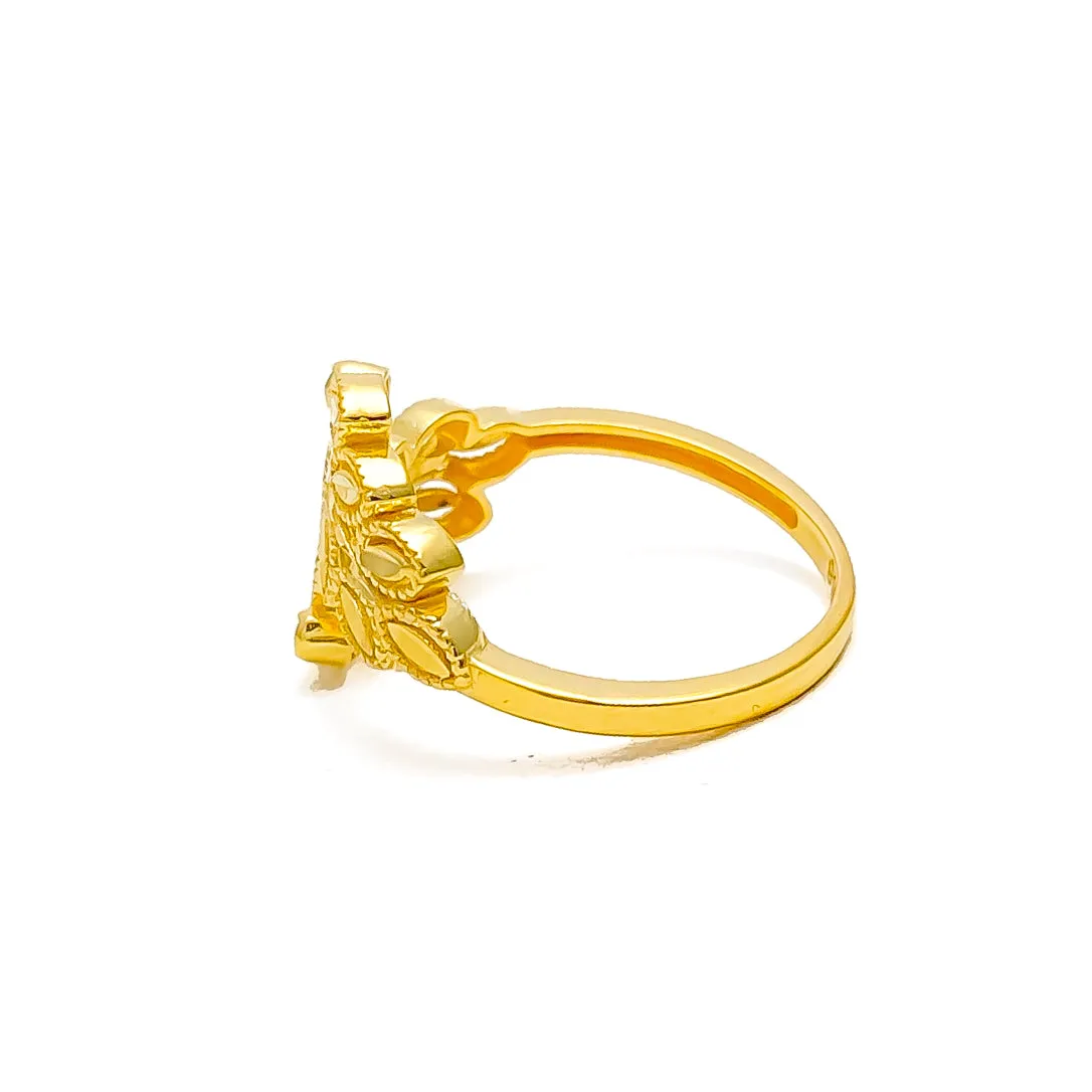 Dainty Lightweight 22k Gold Ring