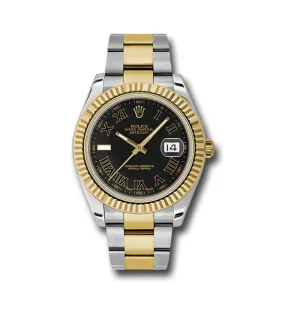 Datejust II 41mm Steel Ref: 116333 bkrio