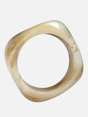 Desire Bangle - Beige Swirl