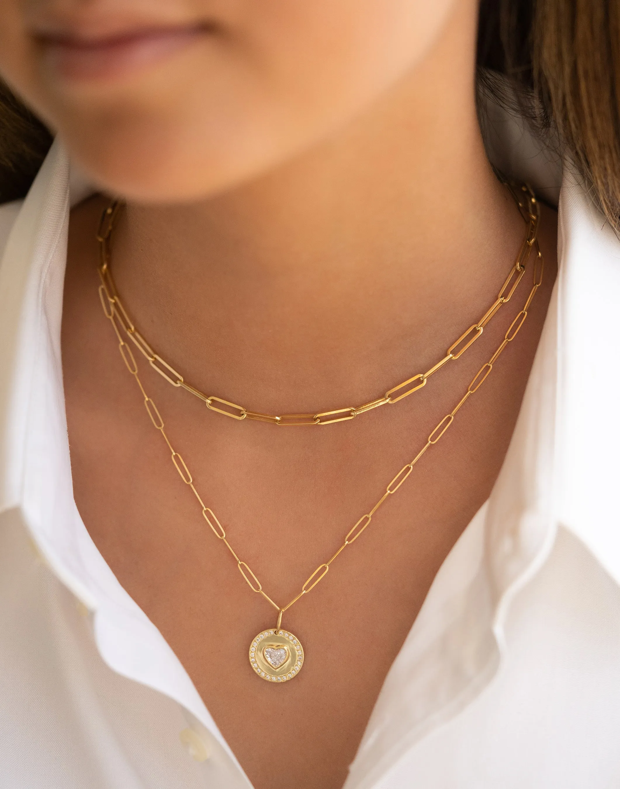 Diamond Heart Necklace