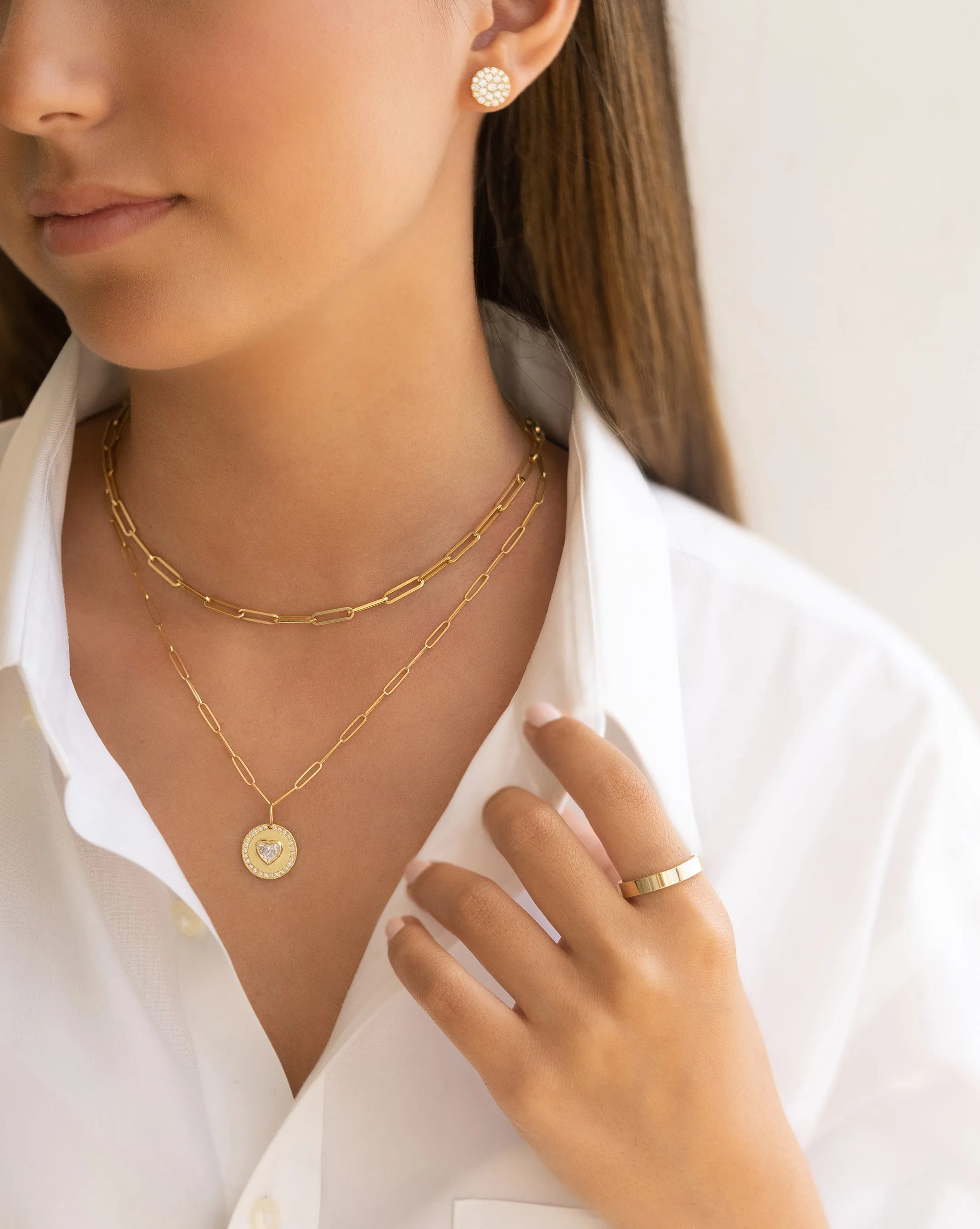 Diamond Heart Necklace