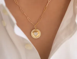 Diamond Heart Necklace