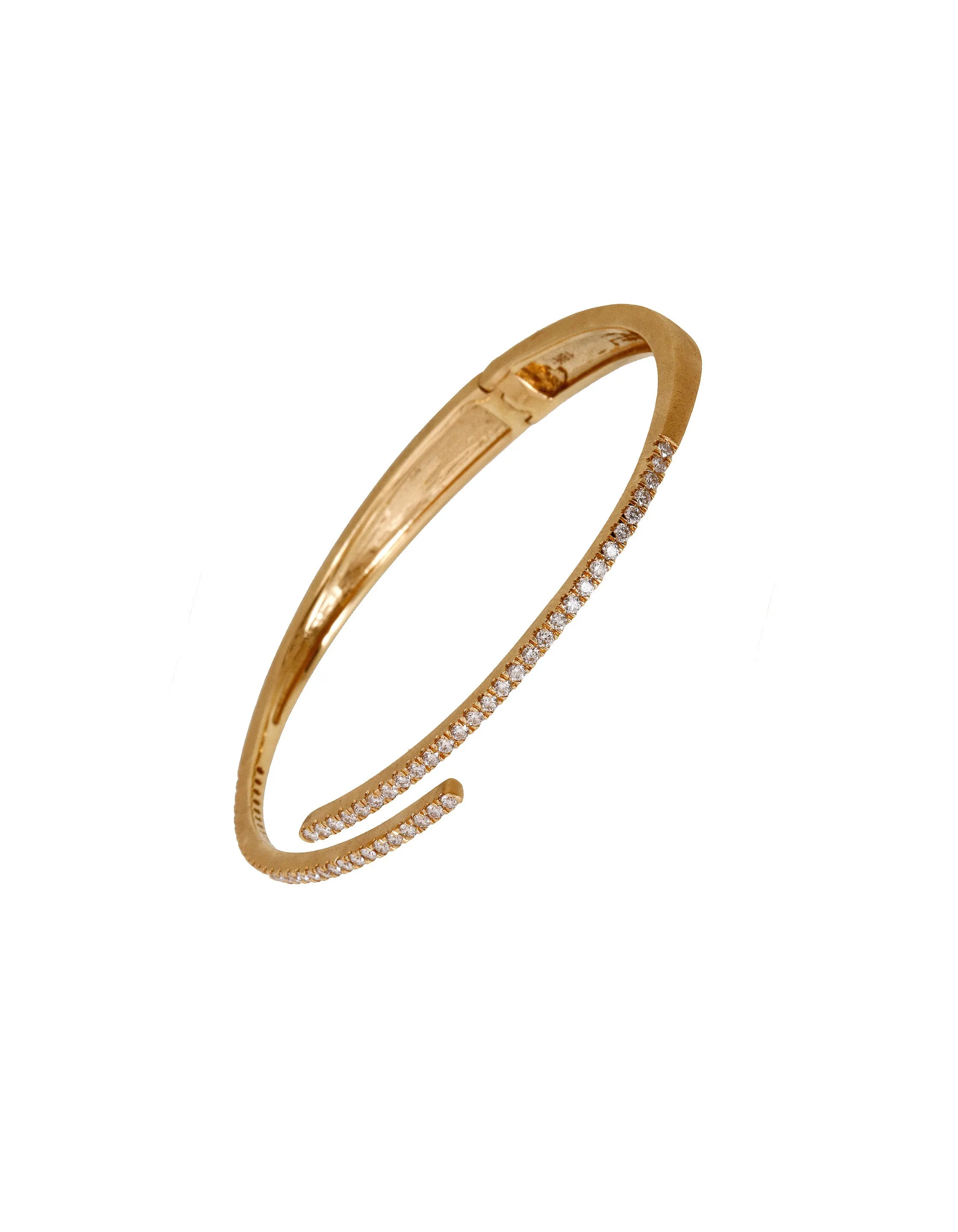 Diamond Hinge Bangle