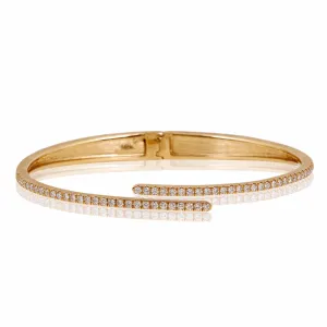 Diamond Hinge Bangle