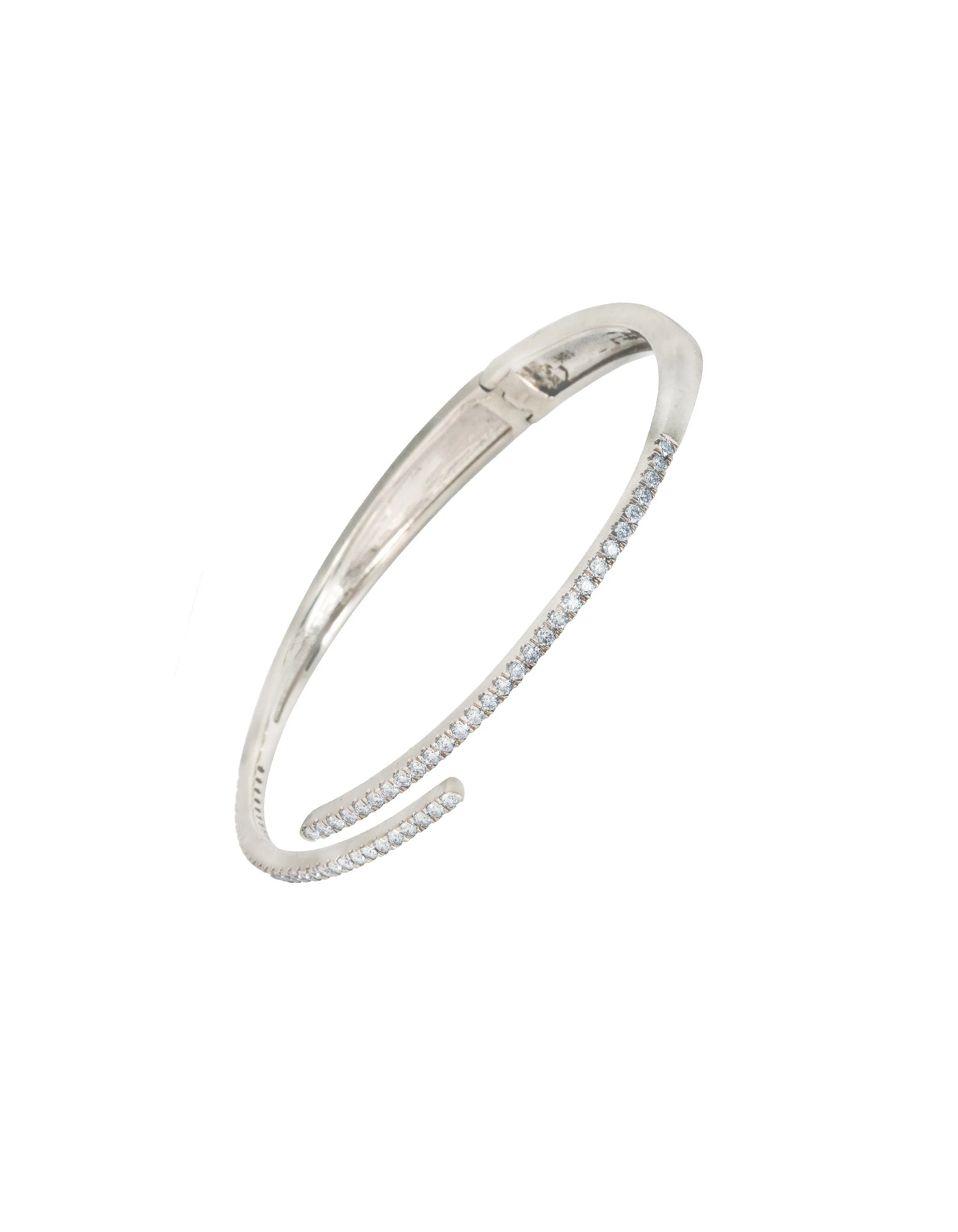 Diamond Hinge Bangle
