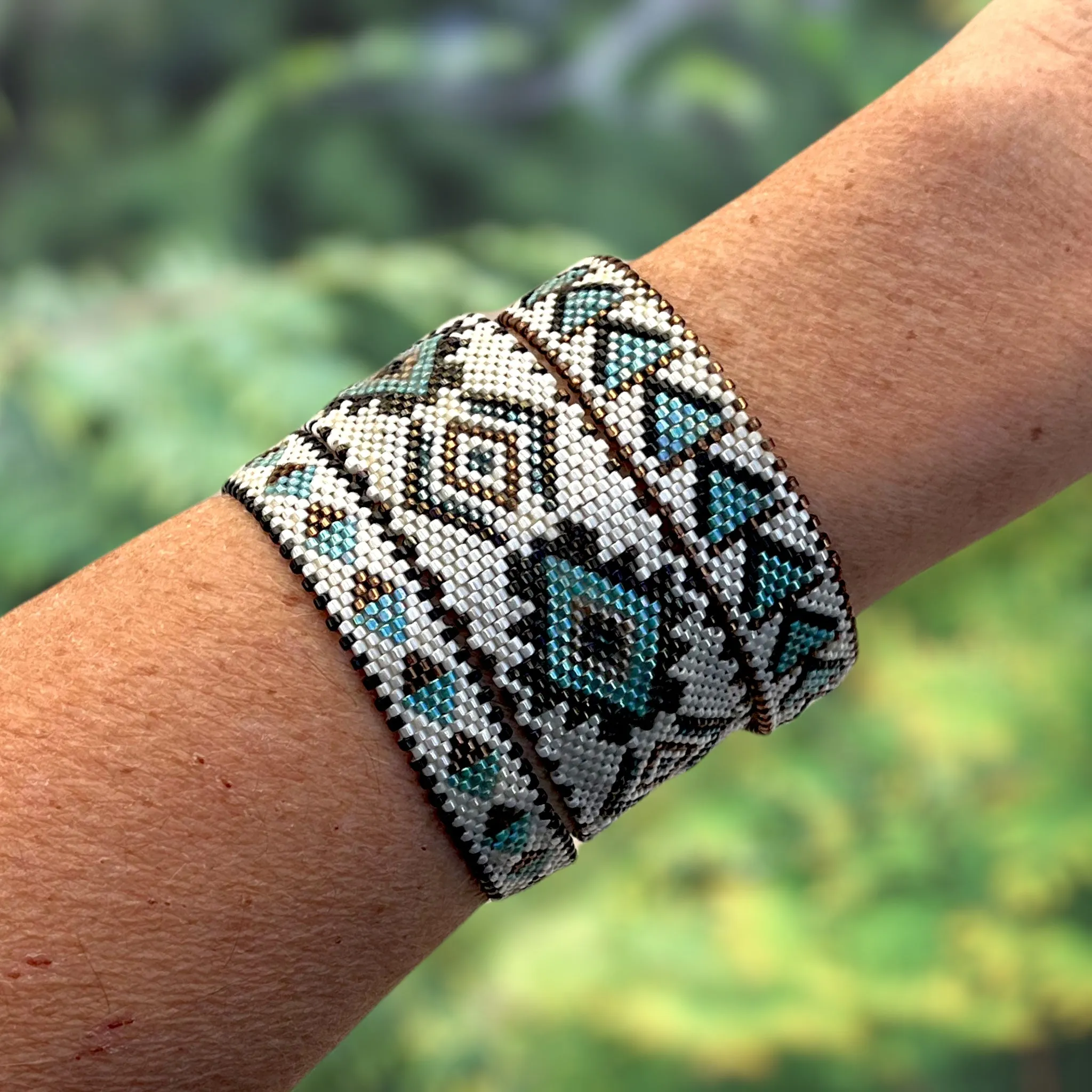 DIY Loom Pattern - Bracelet CHEKEERO
