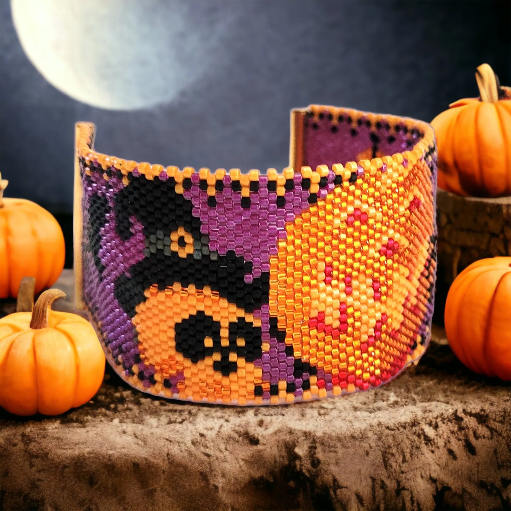 DIY Pattern 2 Bracelets HALLOWEEN4