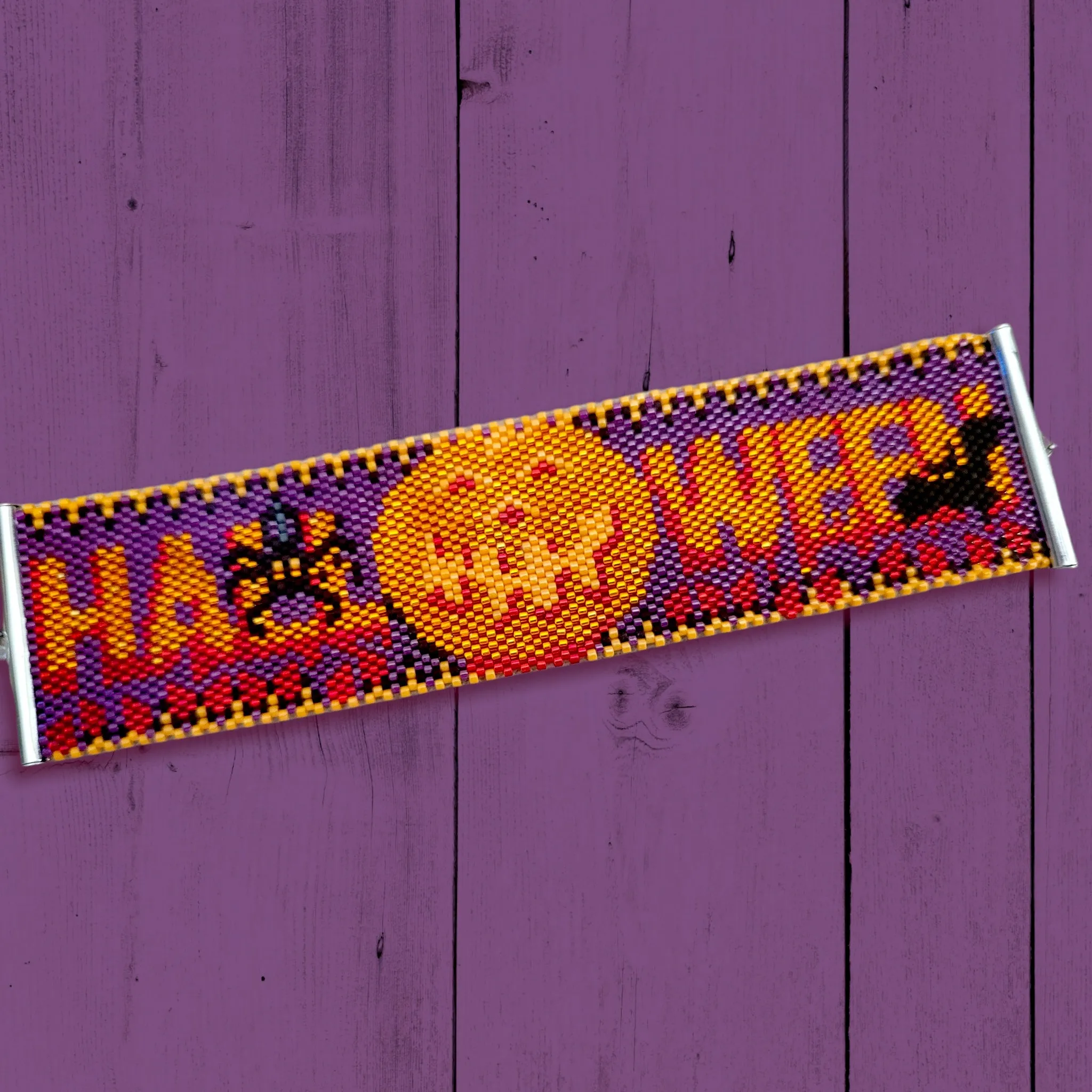 DIY Pattern 2 Bracelets HALLOWEEN4