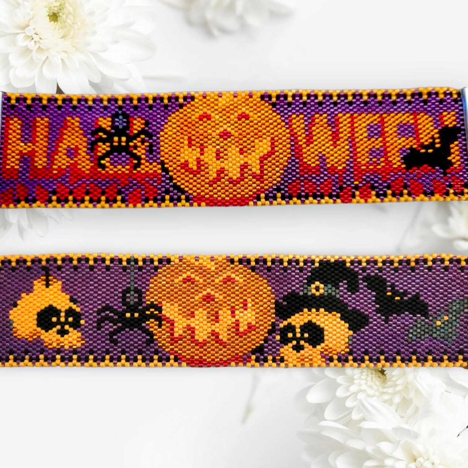 DIY Pattern 2 Bracelets HALLOWEEN4