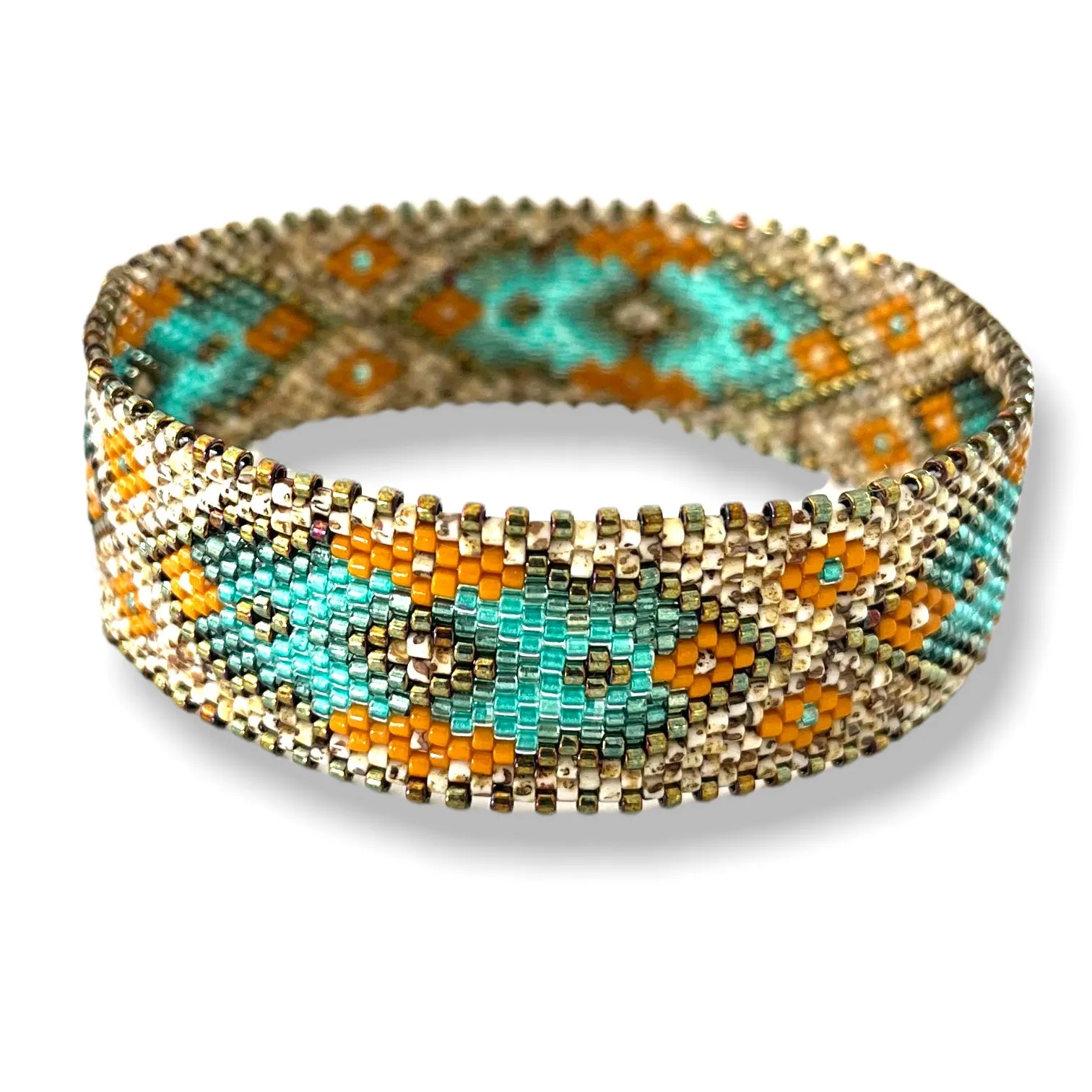 DIY Pattern Bracelet AQUA GREEN