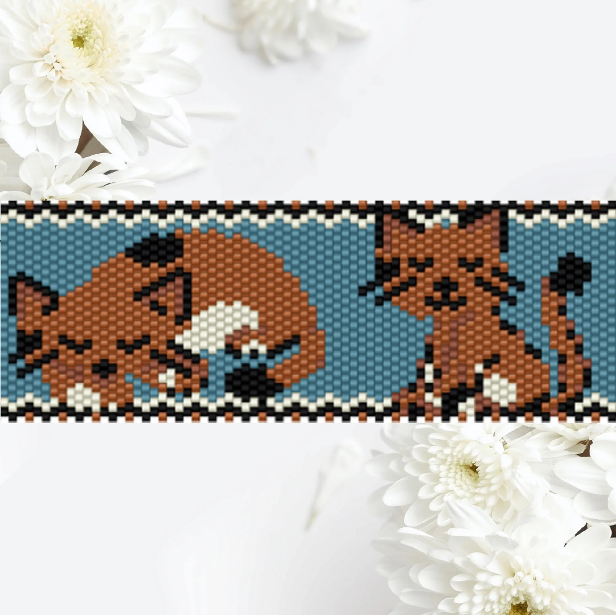 DIY Pattern Bracelet CHAT ROUX