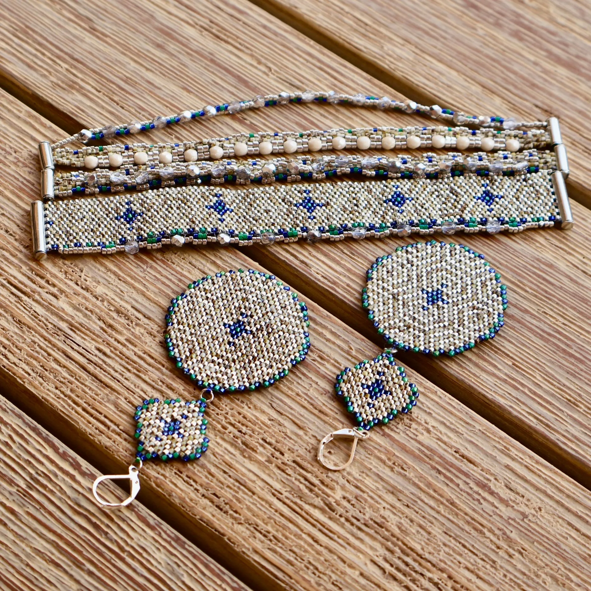 DIY Peyote Pattern - Bracelets modulaires MFB