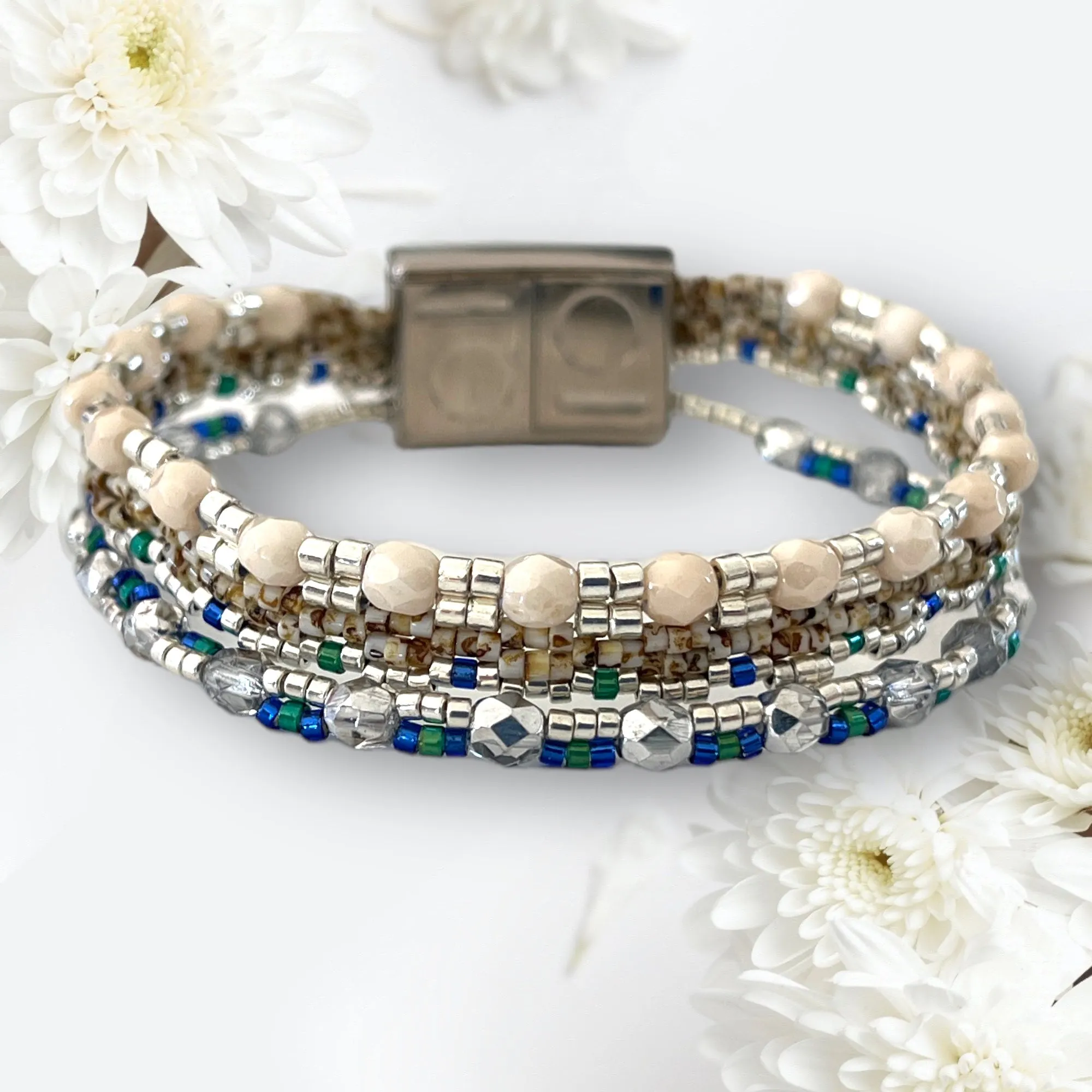 DIY Peyote Pattern - Bracelets modulaires MFB