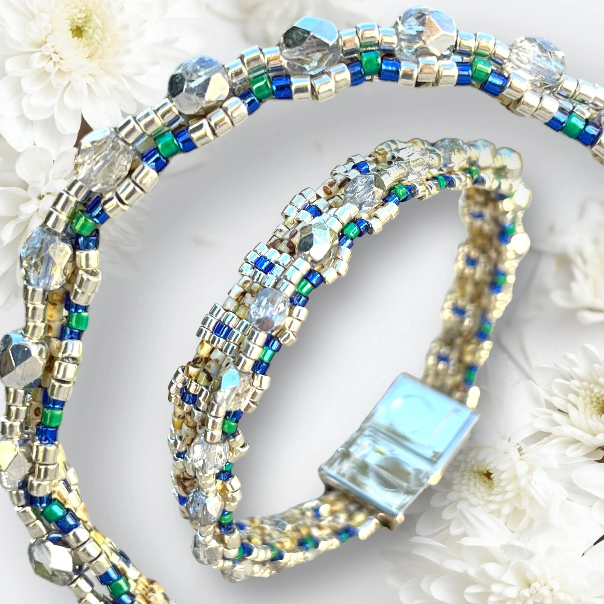 DIY Peyote Pattern - Bracelets modulaires MFB