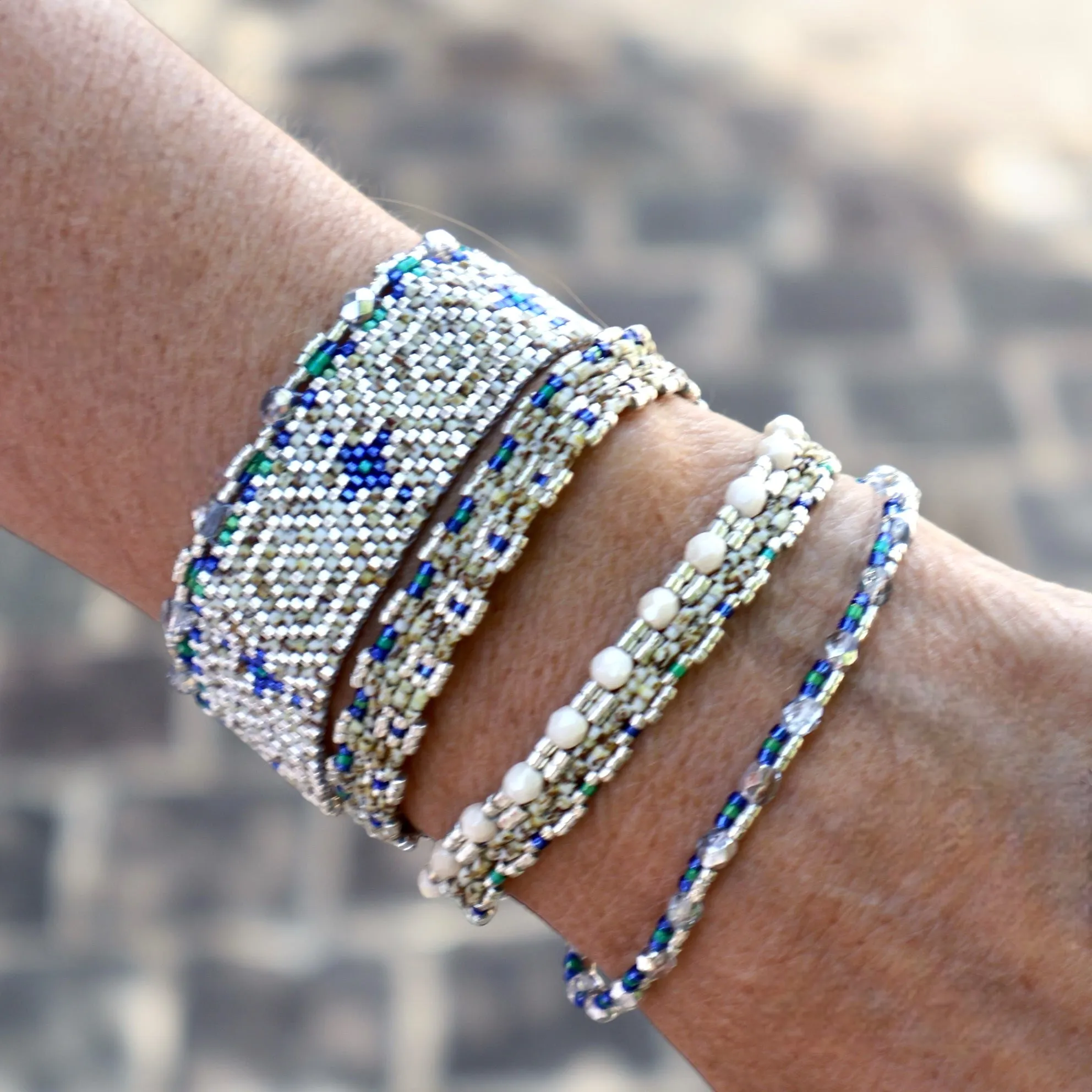 DIY Peyote Pattern - Bracelets modulaires MFB