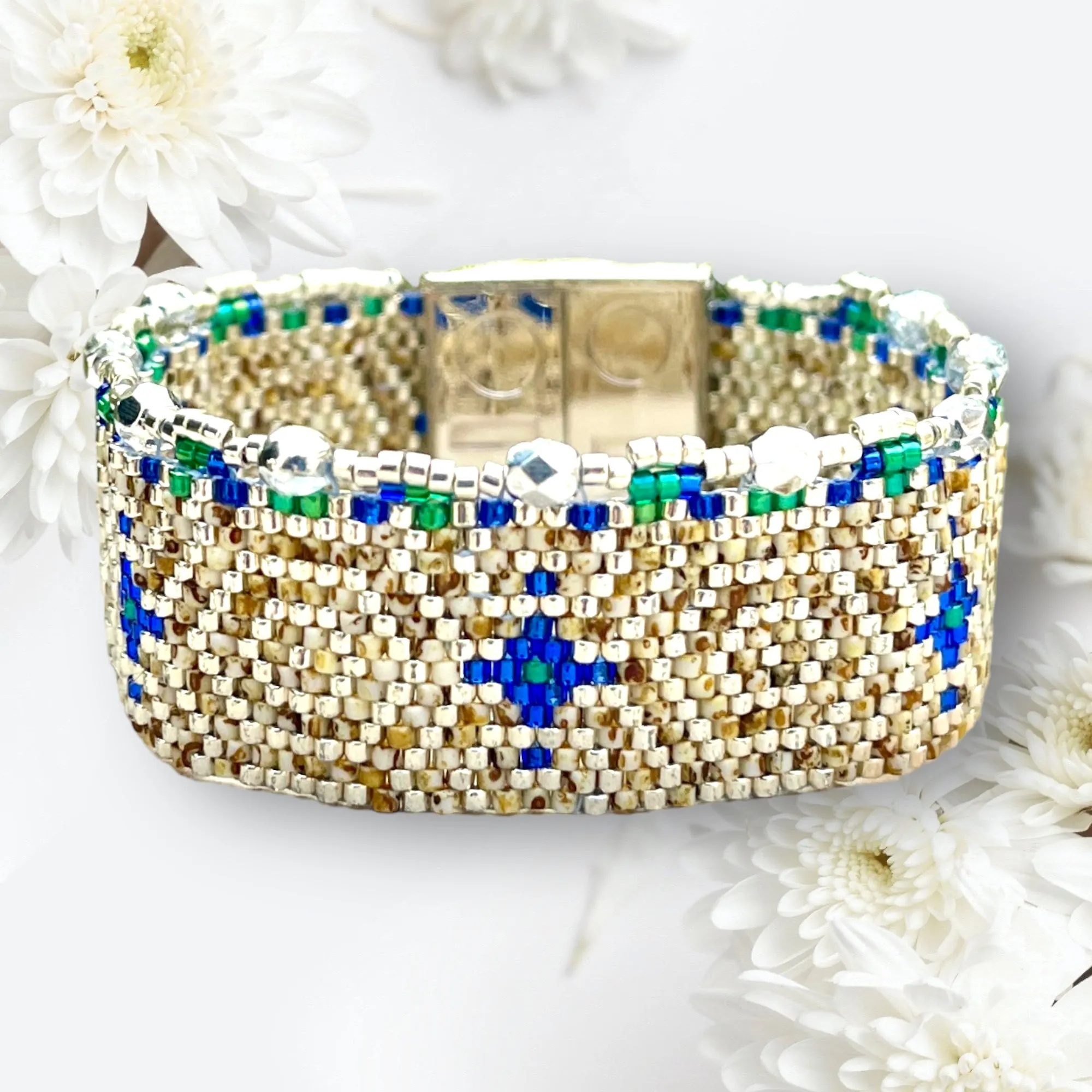 DIY Peyote Pattern - Bracelets modulaires MFB