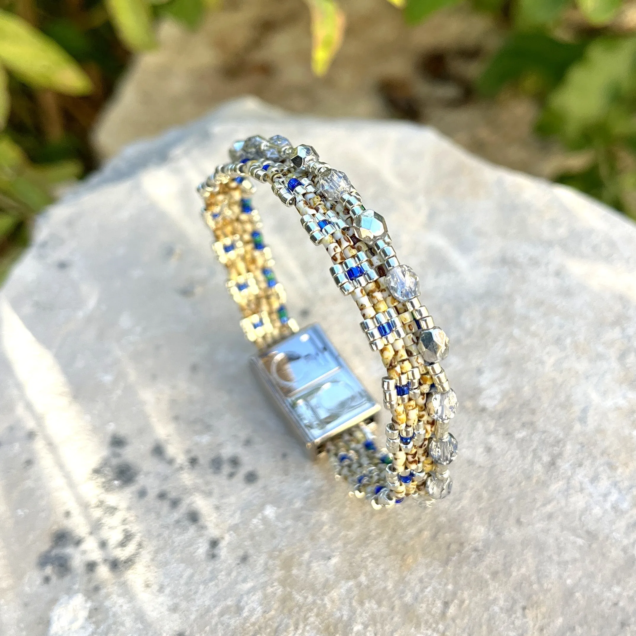 DIY Peyote Pattern - Bracelets modulaires MFB