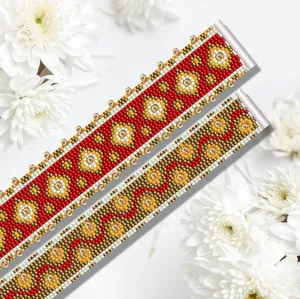 DIY Vertical Peyote Pattern - 2 Bracelets VENCE