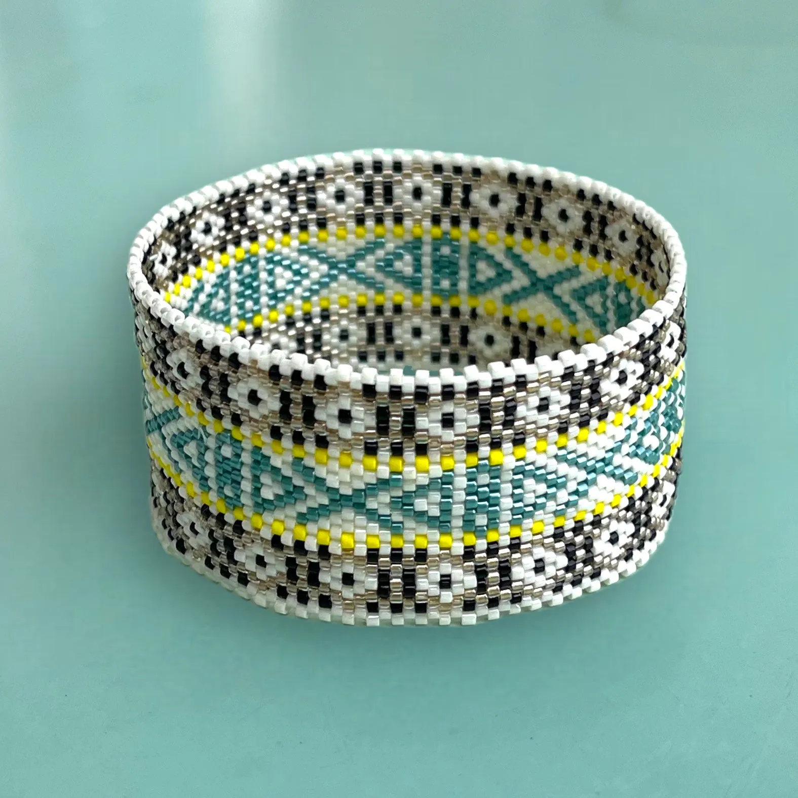DIY Vertical Peyote Pattern - Bracelet BANDOL