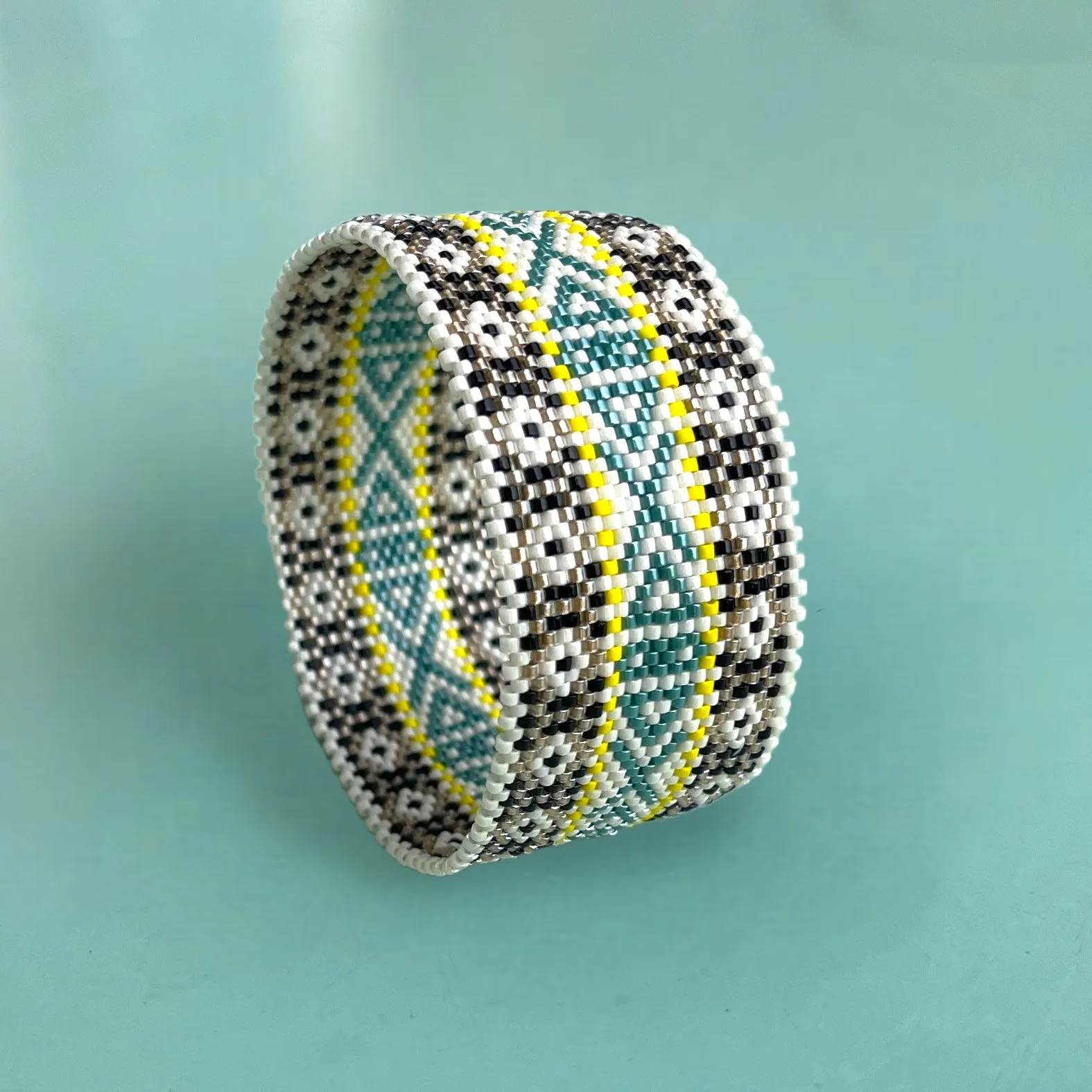 DIY Vertical Peyote Pattern - Bracelet BANDOL