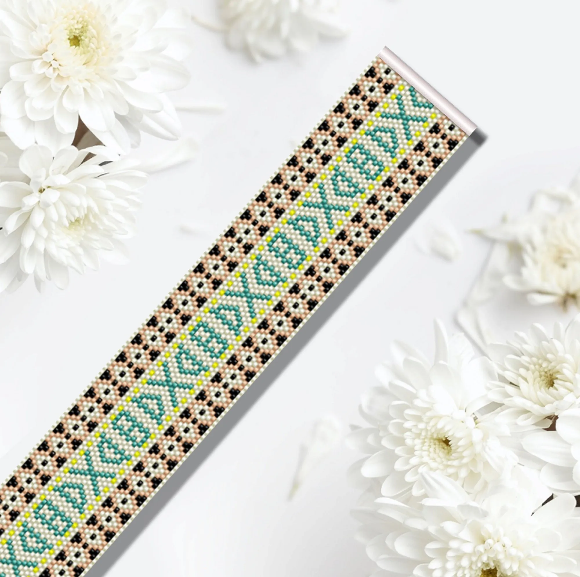 DIY Vertical Peyote Pattern - Bracelet BANDOL