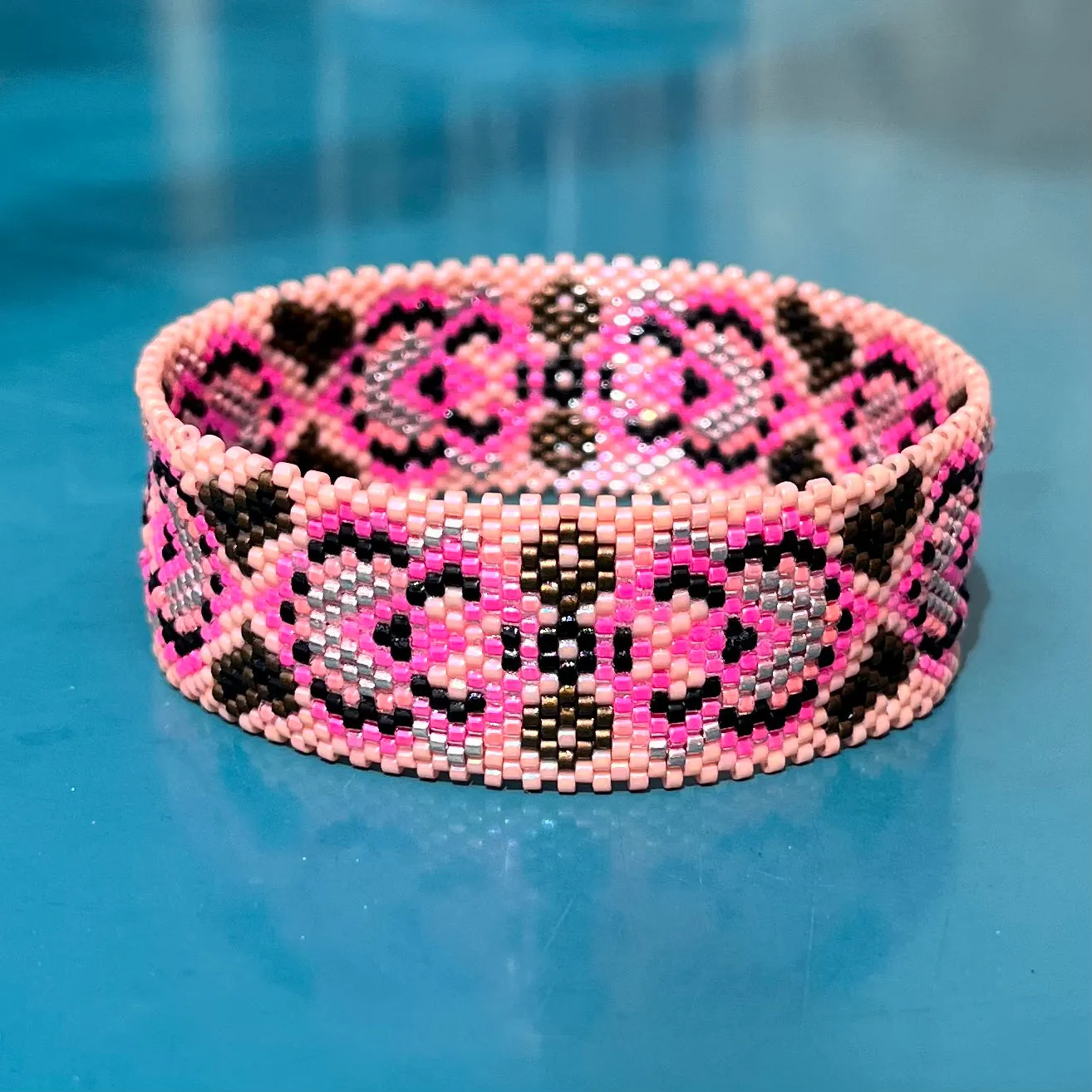 DIY Vertical Peyote Pattern - Bracelet MANDALAY