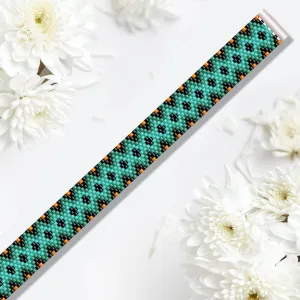DIY Vertical Peyote Pattern - Bracelet MARIE-BAMBELLE-7