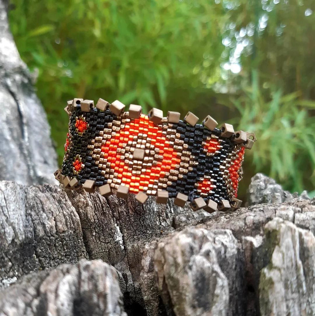 DIY Vertical Peyote Pattern - Bracelet MOLONO