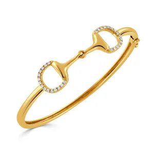 Doves Stirrup Bangle