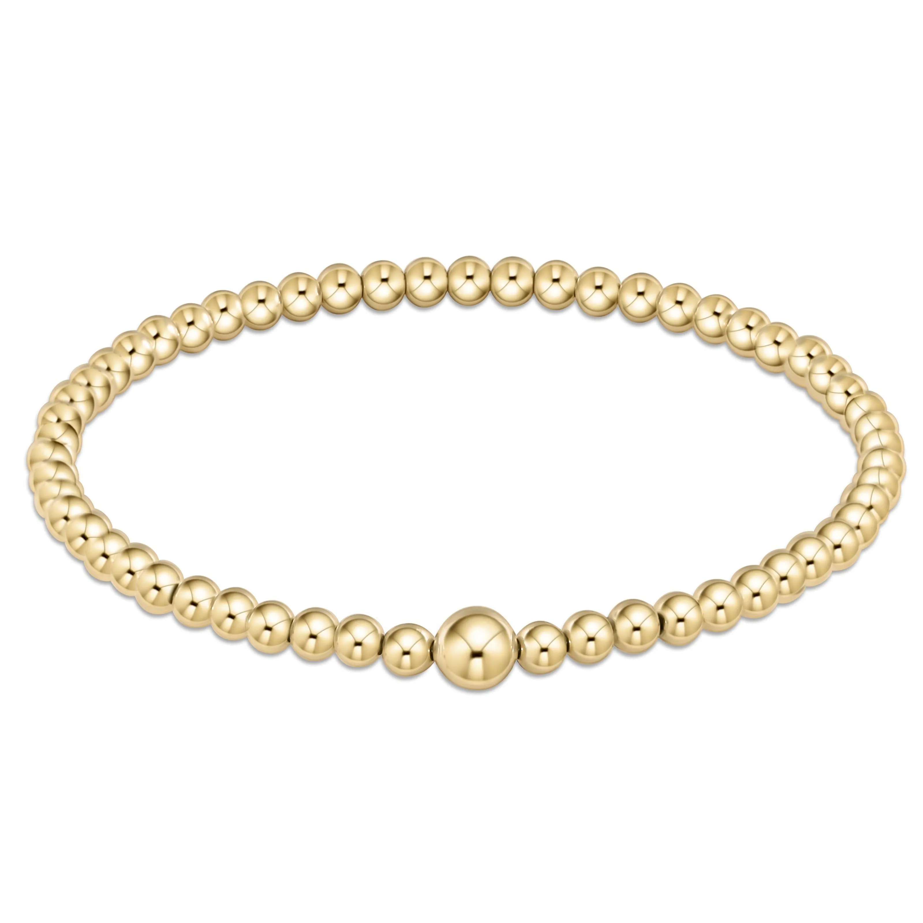 E Newton Classic 4mm Bead Bangle