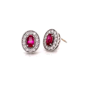 Earrings/Color Stone