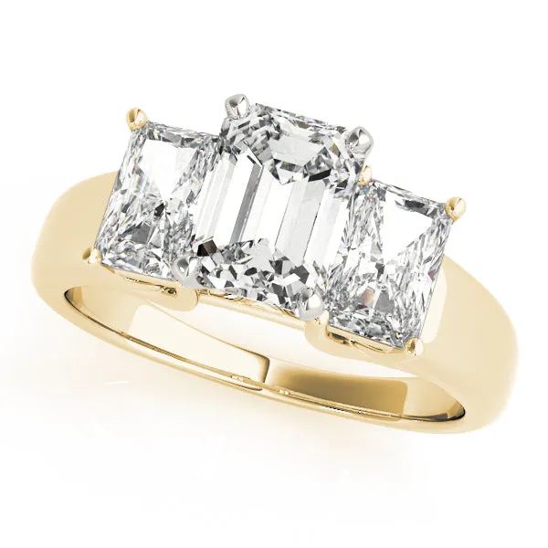 Engagement Rings 3 Stone Oval - TN83232