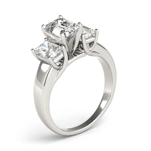 Engagement Rings 3 Stone Oval - TN83232