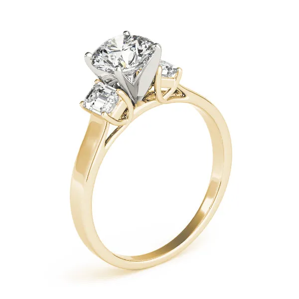 Engagement Rings 3 Stone Oval - TN83382