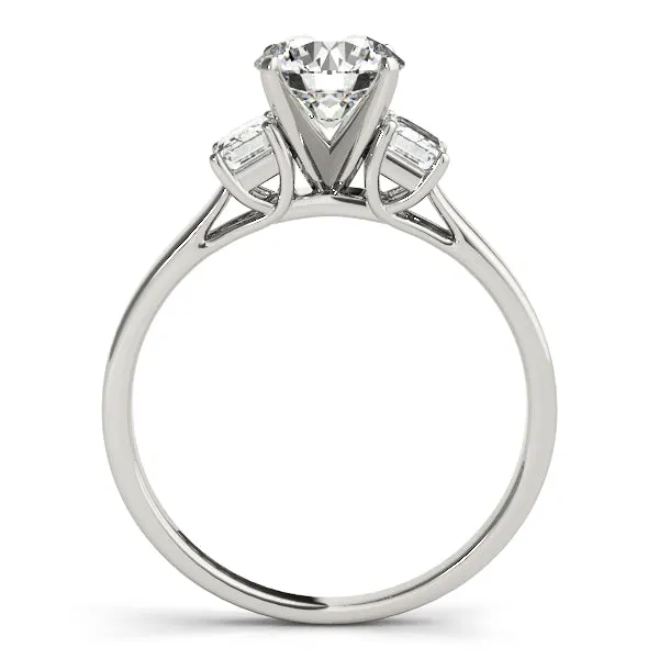 Engagement Rings 3 Stone Oval - TN83382