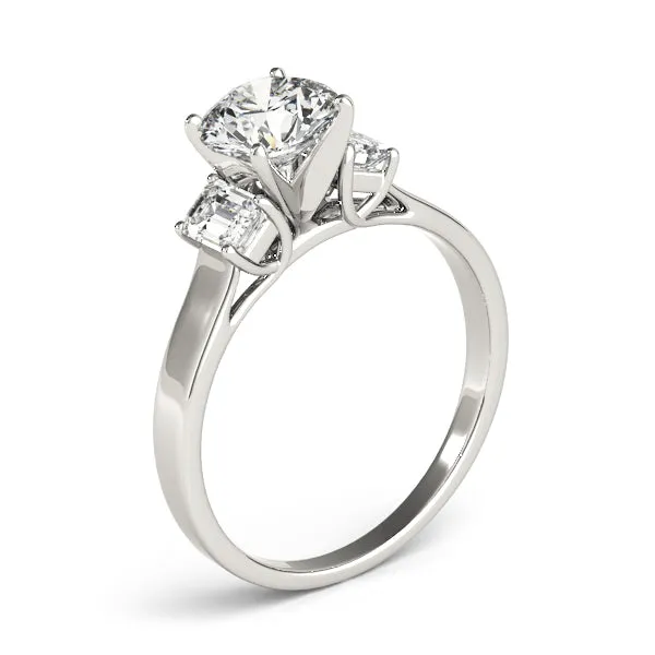 Engagement Rings 3 Stone Oval - TN83382