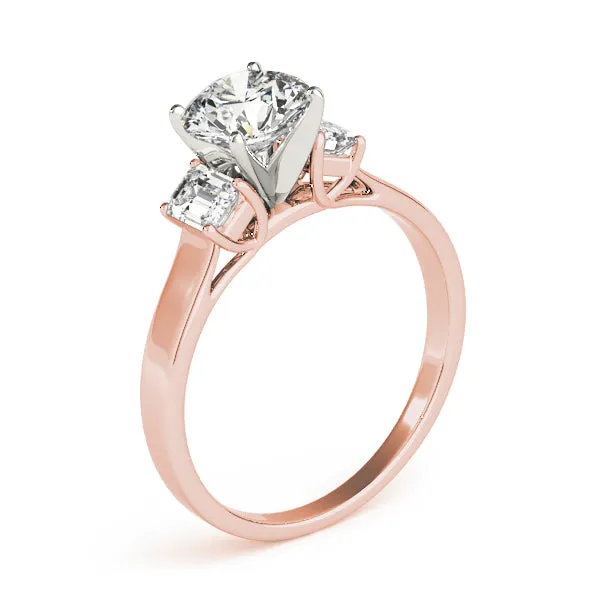 Engagement Rings 3 Stone Oval - TN83382