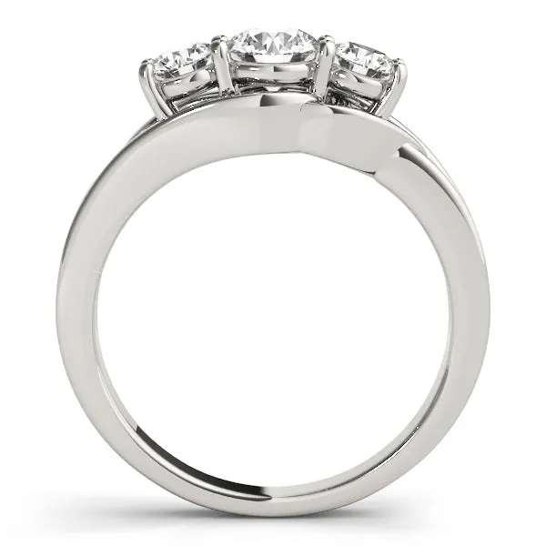 Engagement Rings 3 Stone Round - TN83822