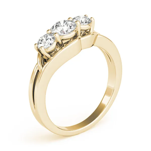 Engagement Rings 3 Stone Round - TN83822