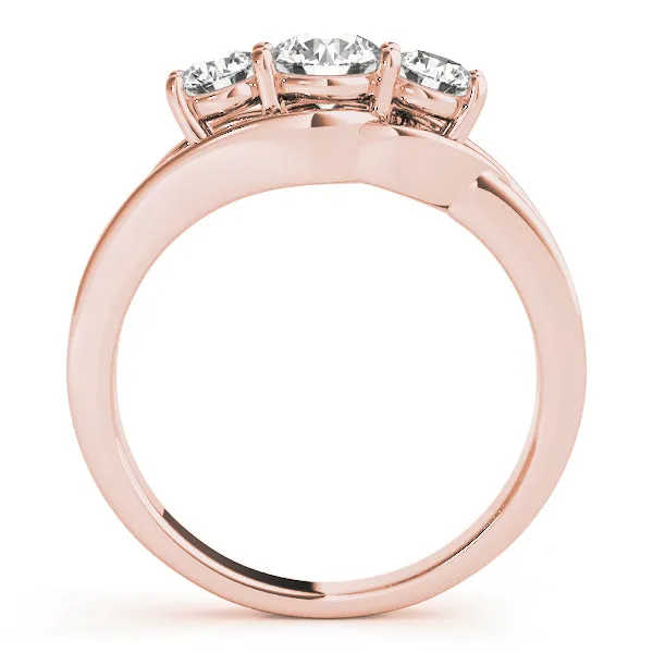 Engagement Rings 3 Stone Round - TN83822