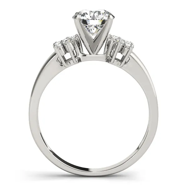 Engagement Rings Cluster Sides - TN50292-E