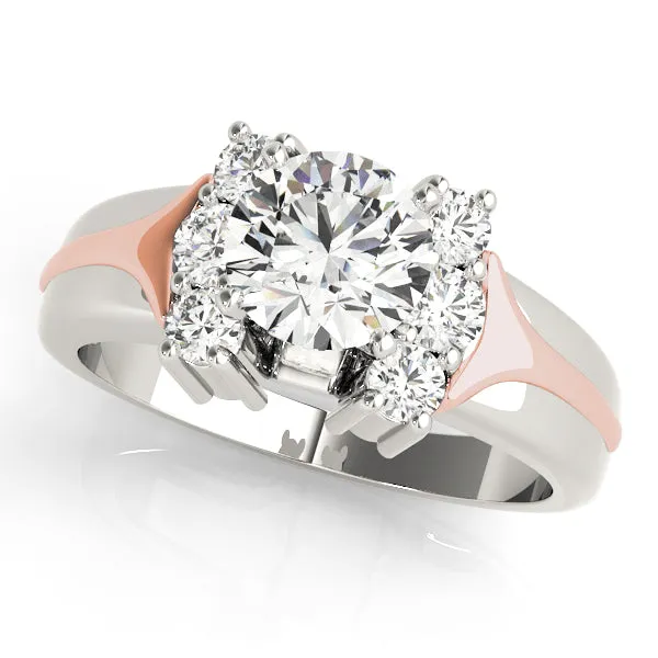 Engagement Rings Cluster Sides - TN81930