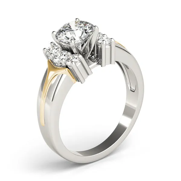 Engagement Rings Cluster Sides - TN81930
