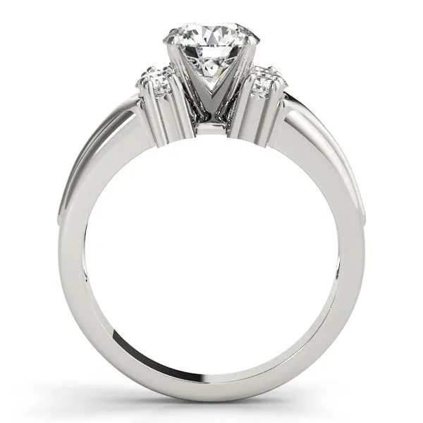 Engagement Rings Cluster Sides - TN81930