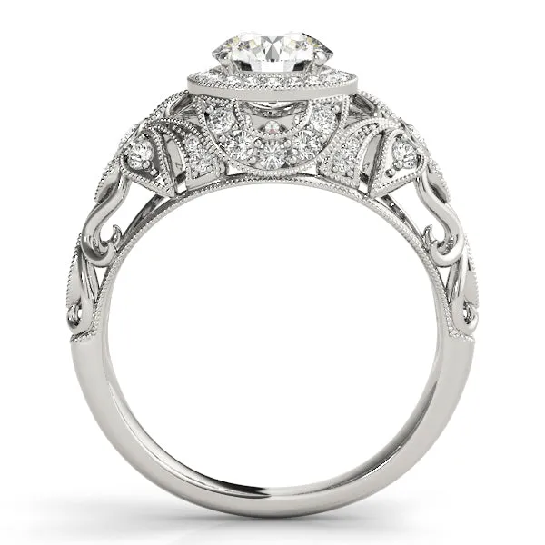 Engagement Rings Halo Round - TN84672