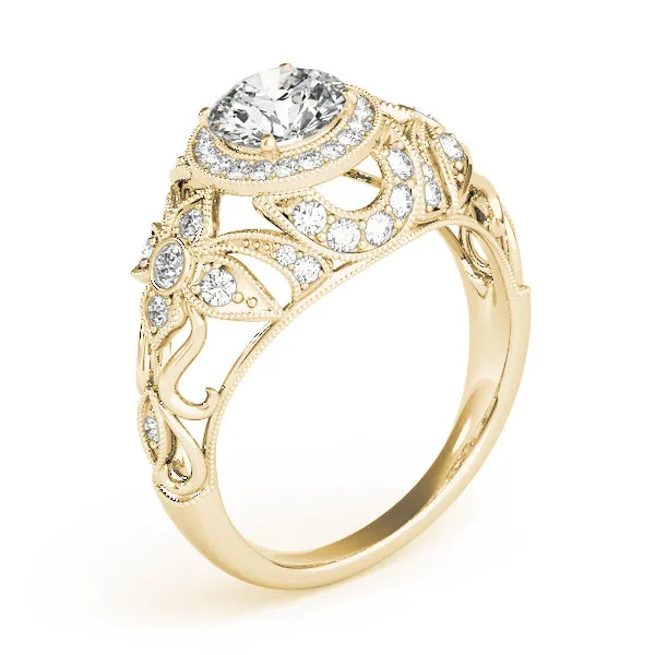 Engagement Rings Halo Round - TN84672