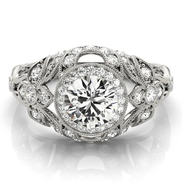 Engagement Rings Halo Round - TN84672