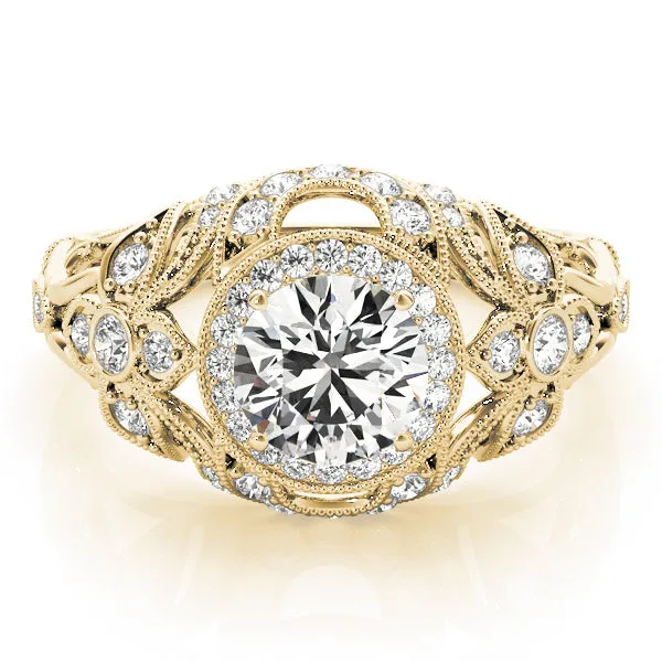 Engagement Rings Halo Round - TN84672